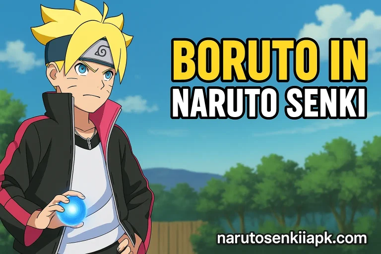Boruto in Naruto Senki – All Skills & MOD APKs 🗂 4 Boruto in Naruto Senki