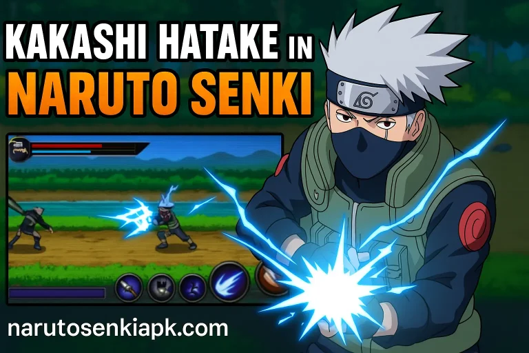 Kakashi Hatake in Naruto Senki – Skills, Forms & MOD Download 5 Kakashi Hatake in Naruto Senki.